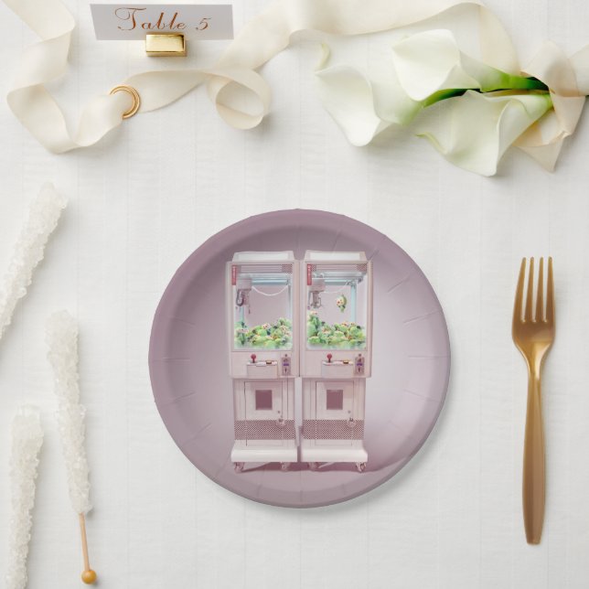 Assiettes En Carton Machine à fractionnement (Mariage)