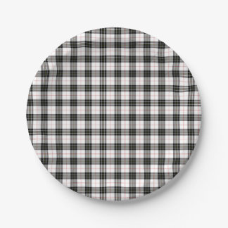 Assiettes En Carton MacPherson Tartan