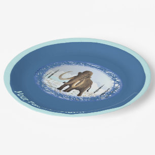Assiettes En Carton Mammoth laineux