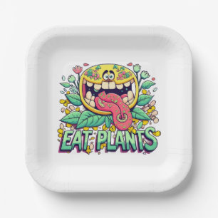 Assiettes En Carton Manger des plantes