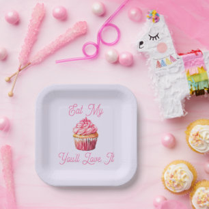 Assiettes En Carton Mangez Ma Plaque Papier Muffin