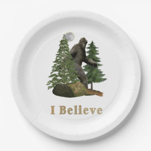 Assiettes En Carton Marchandises Bigfoot