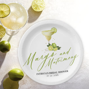 Assiettes En Carton Marges et Fête des mariées de mariage