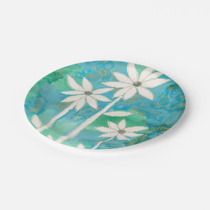 Assiettes En Carton Marguerites savoureuses II