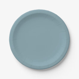 Assiettes En Carton Mariage bleu