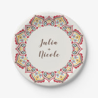 Mariage de Motif de mandala géométrique classique