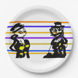 Assiettes En Carton Mariage de pirates