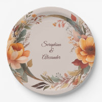 Mariage floral rustique de l'automne
