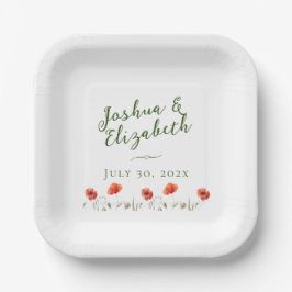 Assiettes En Carton Mariage minimaliste moderne des pies