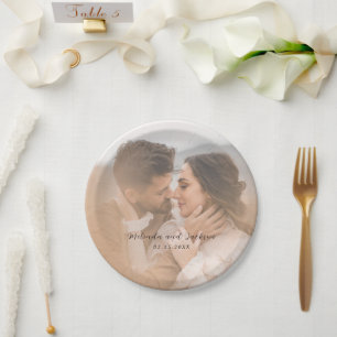 Assiettes En Carton Mariage Photo Moderne