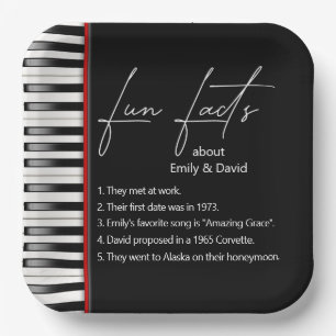Assiettes En Carton Mariage Piano Keyboard Fun Facts