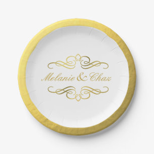 Assiettes En Carton Mariage tourbillonnant fascinant d'ensemble de