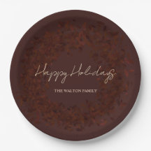 Marron Joyeuses Fêtes