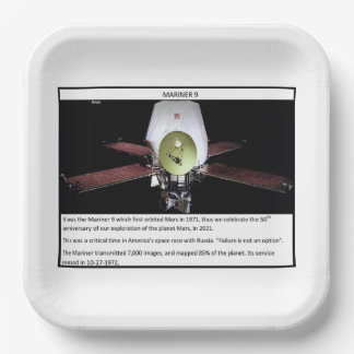 Assiettes En Carton Mars Mariner 9