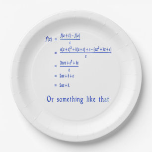 Assiettes En Carton Mathématiques