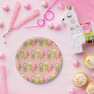 Assiettes En Carton Matryoshka