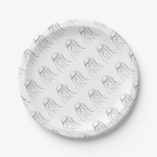 Assiettes En Carton Méduses