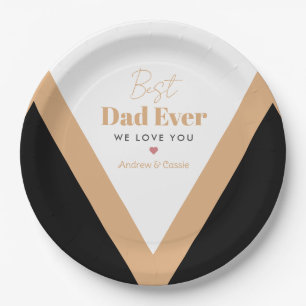 Assiettes En Carton Meilleur papa