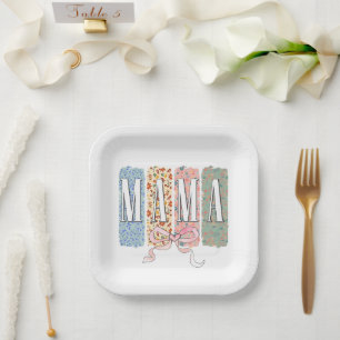 Assiettes En Carton Meilleure mère jamais