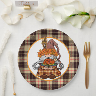 Assiettes En Carton Merci Gnome
