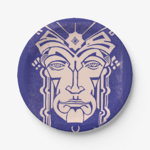 Assiettes En Carton Mercure Messenger des dieux Mythologie grecque Ble