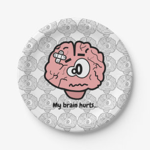 Assiettes En Carton Mes maux de cerveau