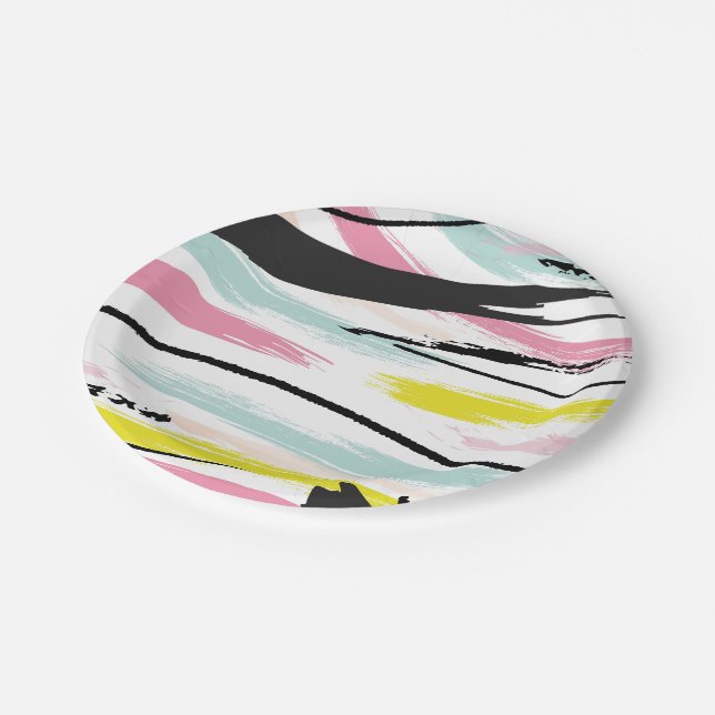 Assiettes En Carton Mess (Angle)