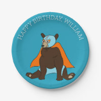 Message personnalisé Ours Luchador mexicain lutteu