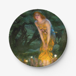 Assiettes En Carton Midété Eve Edward Robert Hughes