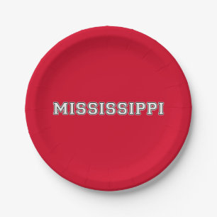 Assiettes En Carton Mississippi