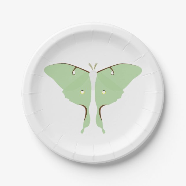 Assiettes En Carton Mite de Luna - plaques à papier (Devant)