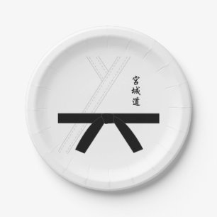 Assiettes En Carton Miyagi Do Karate