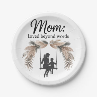 Assiettes En Carton Mom Loved Beyond Words