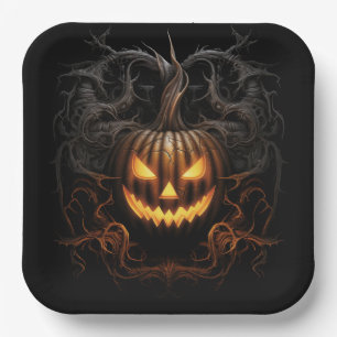 Assiettes en carton Moonlit Mysteries
