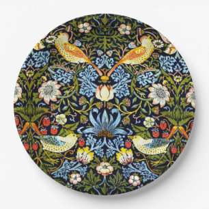 Assiettes En Carton Morris - Thief aux fraises