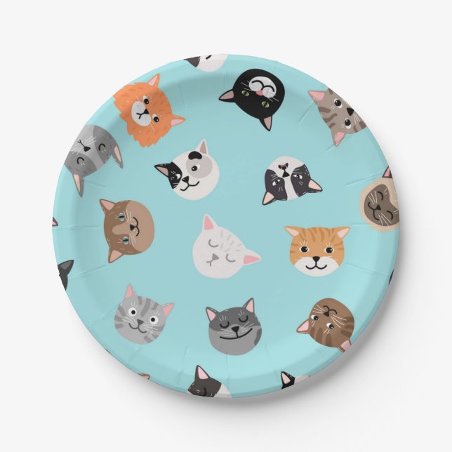 Assiettes En Carton Motif (Devant)