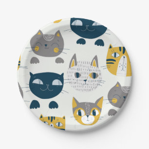 Assiettes En Carton Motif