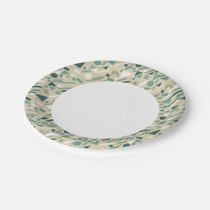 Assiettes En Carton motif Abstrait