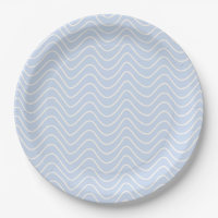 Motif Chevron Minimaliste Ligne Bleu Clair Côté Me