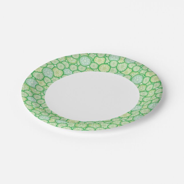Assiettes En Carton motif comique (Angle)