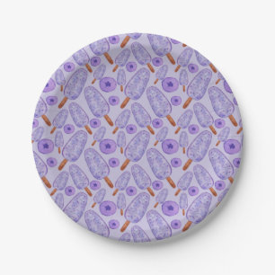 Assiettes En Carton Motif crème glacée motif Lollies lollipop 20