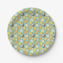 Motif de fruits tropicaux d'été