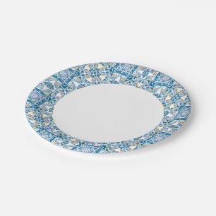 Assiettes En Carton Motif de mosaïque portugaise