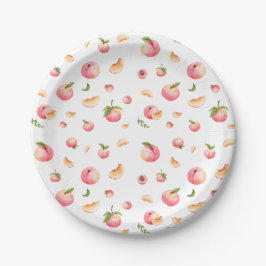Assiettes En Carton Motif de pêche Anniversaire