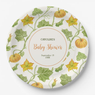 Assiettes En Carton motif de pomme d'aquarelle
