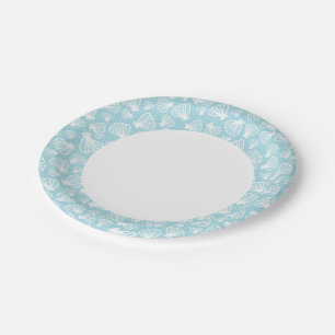 Assiettes En Carton Motif d'été