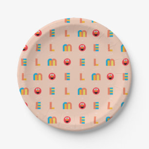 Assiettes En Carton Motif Elmo moderne