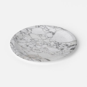 Assiettes En Carton Motif en pierre naturelle