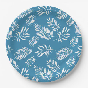 Assiettes En Carton Motif feuille 13
