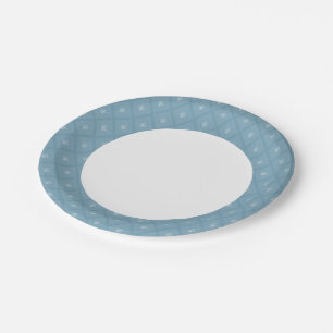 Assiettes En Carton motif Fleur de lis